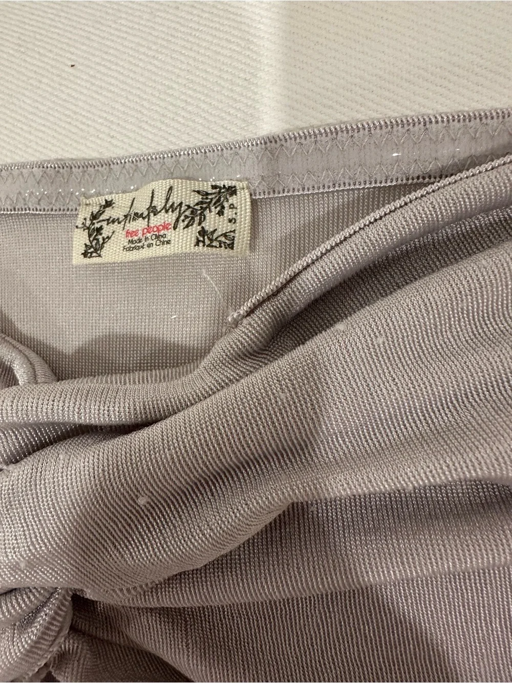 Free people call me later tunic - silver